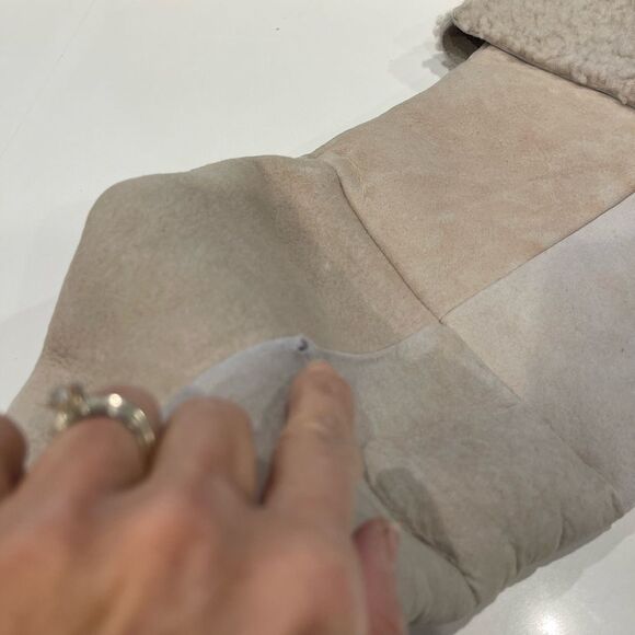 IRO Graceful shearling over-the-knee boots New (Flawed) - Picture 3 of 11